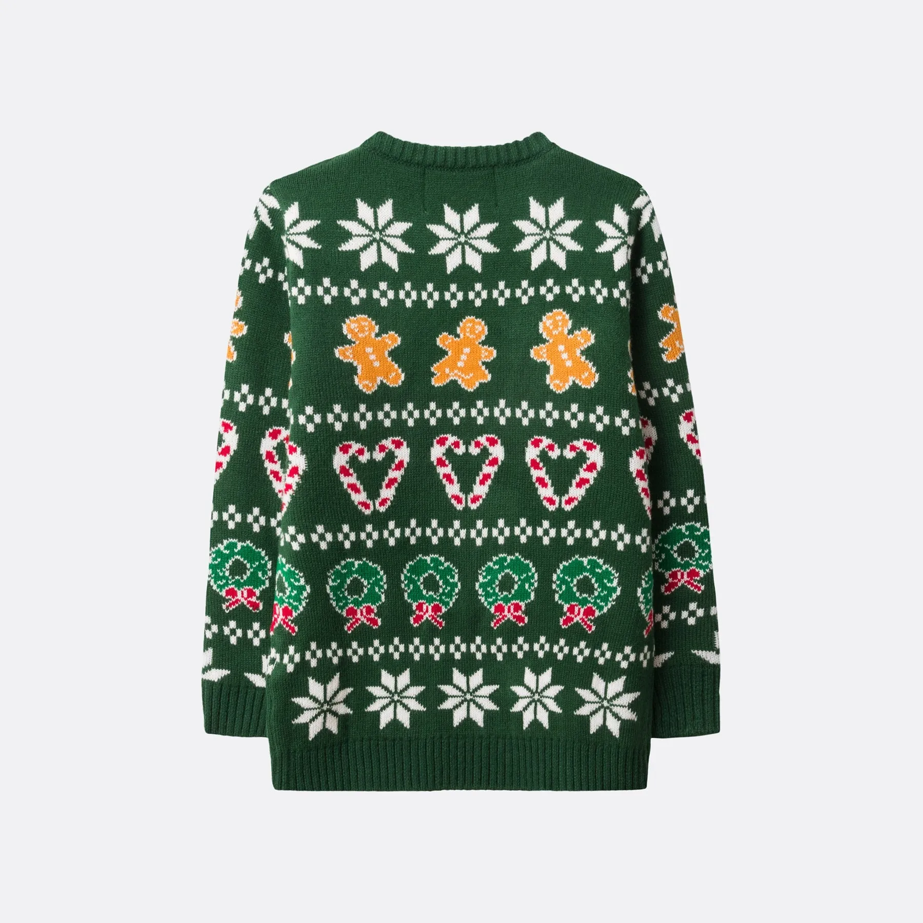 Kids' Family Green Christmas Jumper