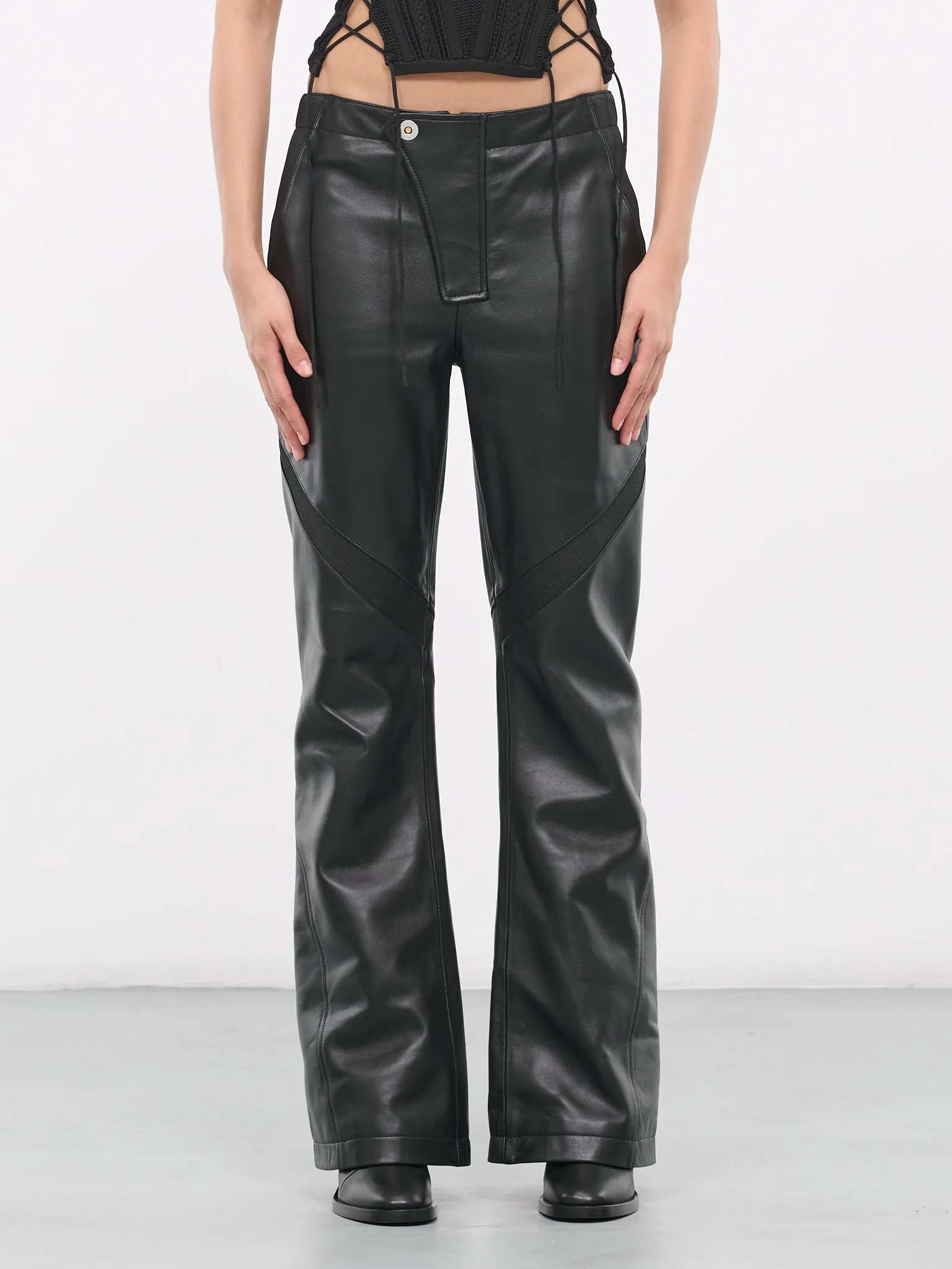 Leather Moto Pants (C2168-1000-BLACK)