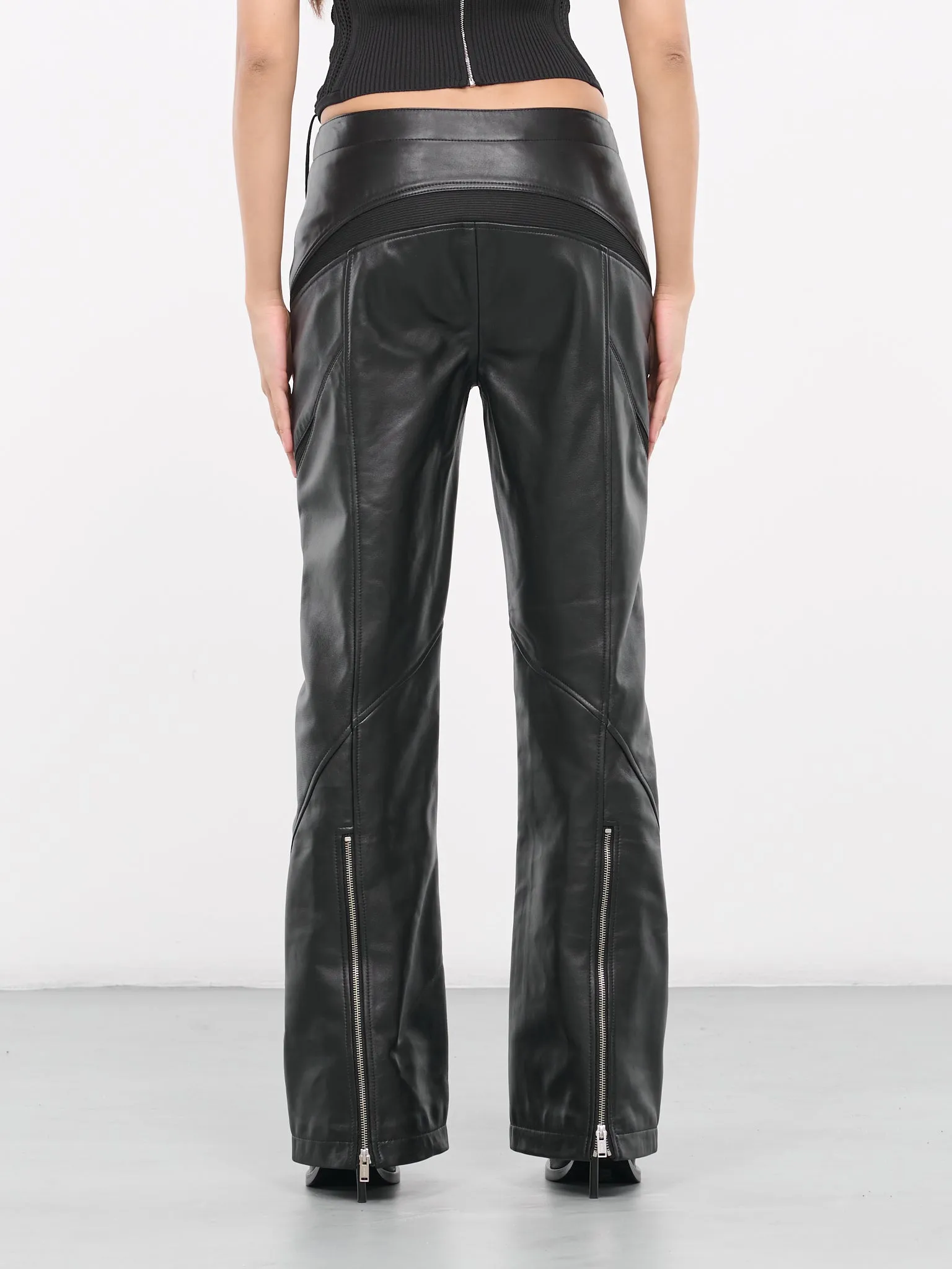 Leather Moto Pants (C2168-1000-BLACK)