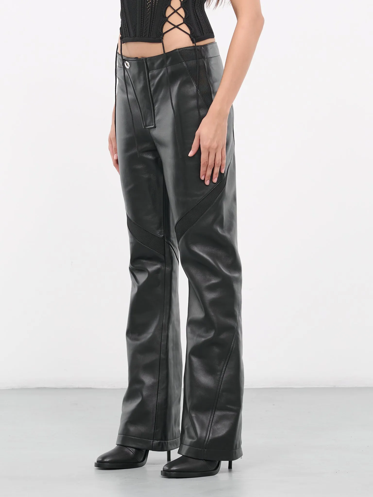 Leather Moto Pants (C2168-1000-BLACK)