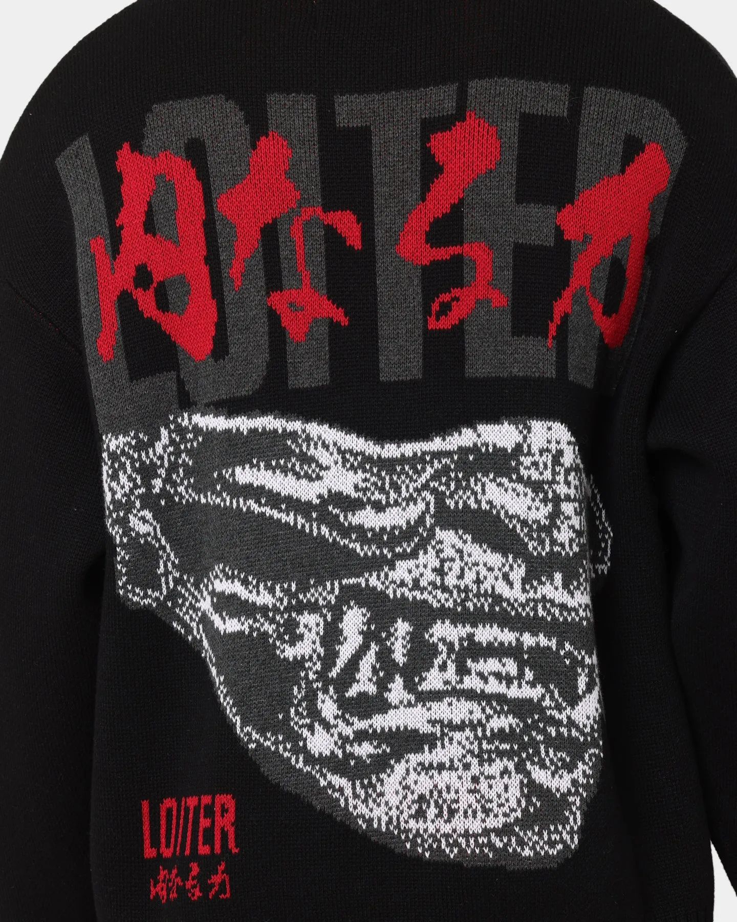 Loiter Honour Knit Sweater Black