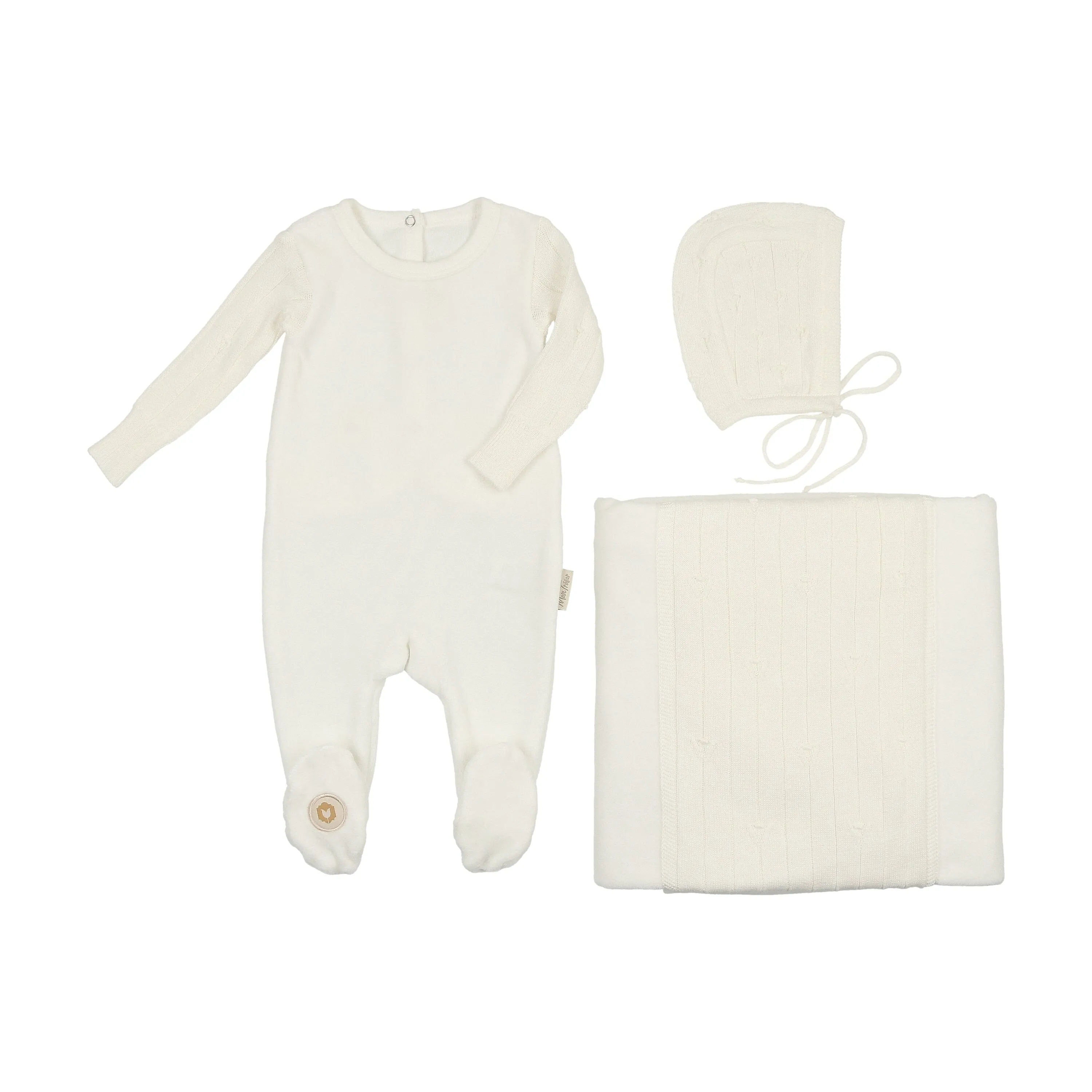 Luxe Texture Layette Set