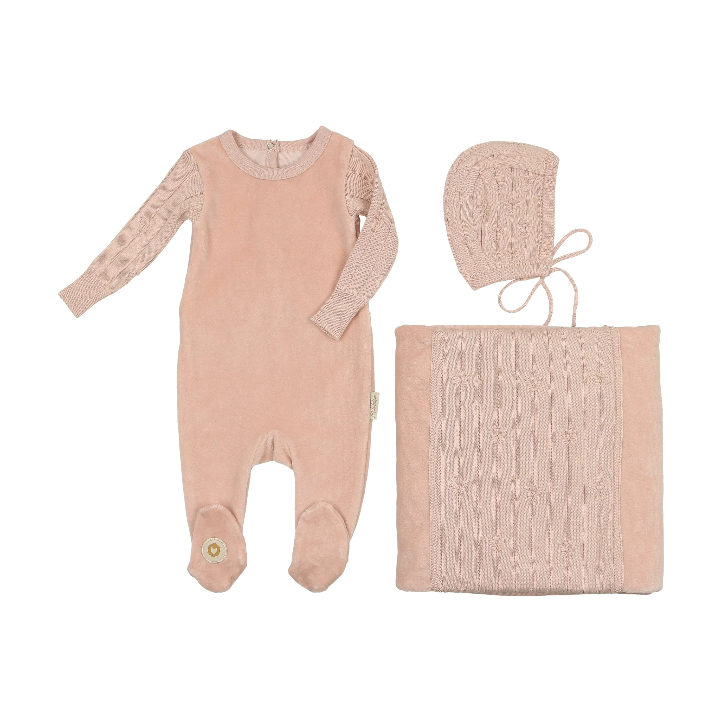 Luxe Texture Layette Set