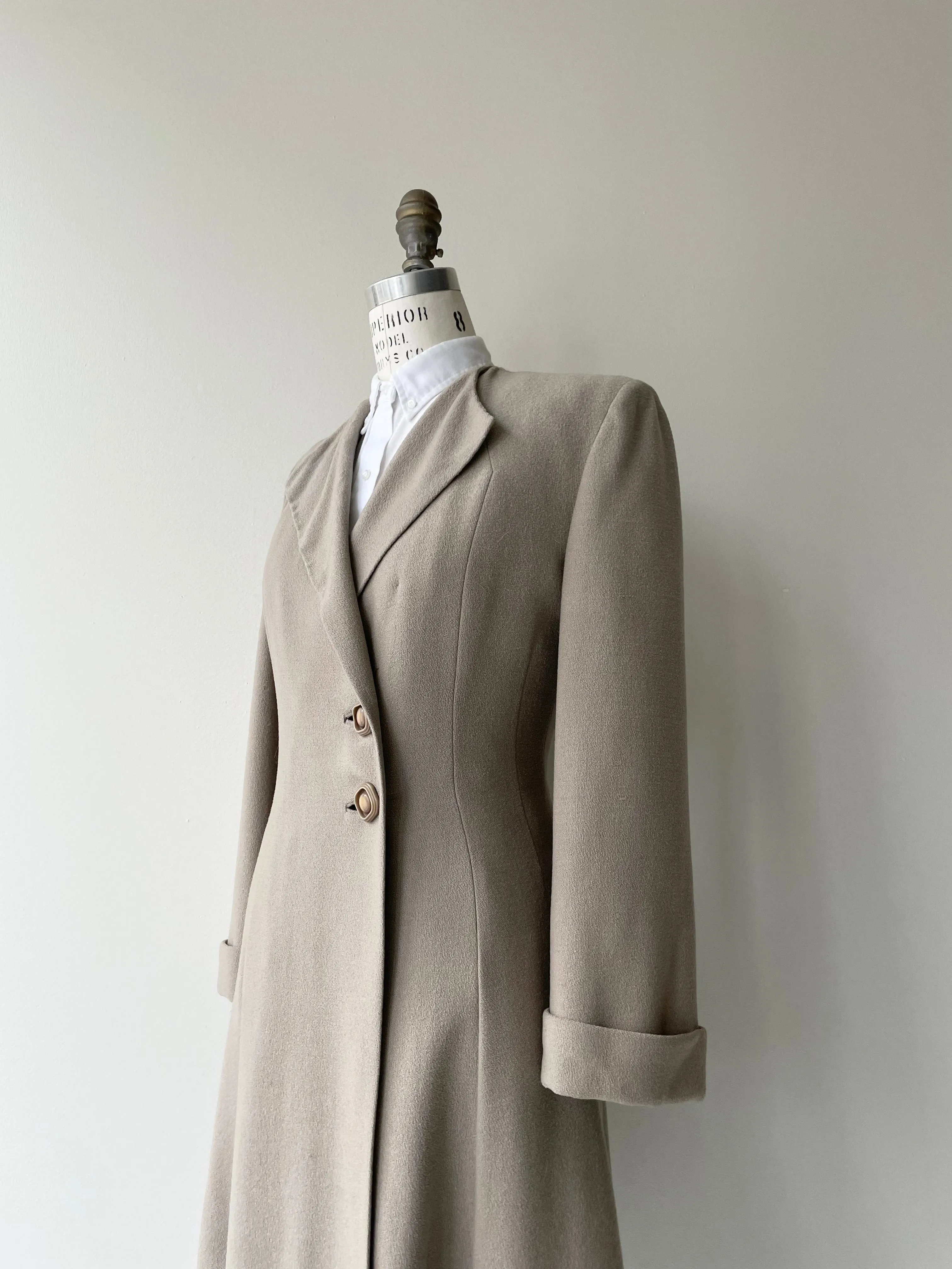 Lyceum Wool Coat | 1940s