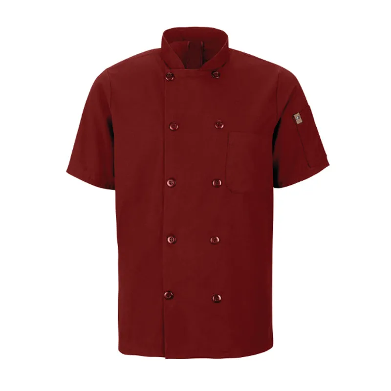 Men's Short Sleeve Chef Coat