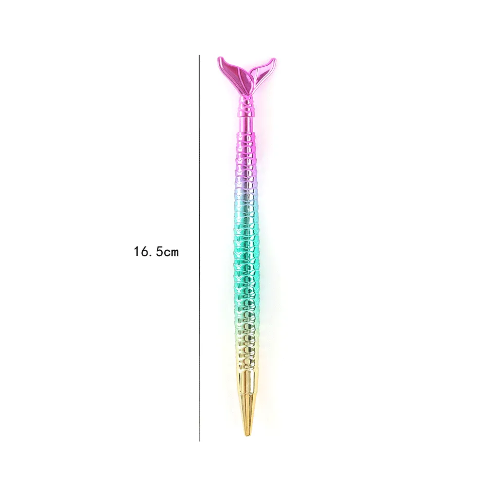 Metallic Rainbow Mermaid Tail Mechanical Pencil.