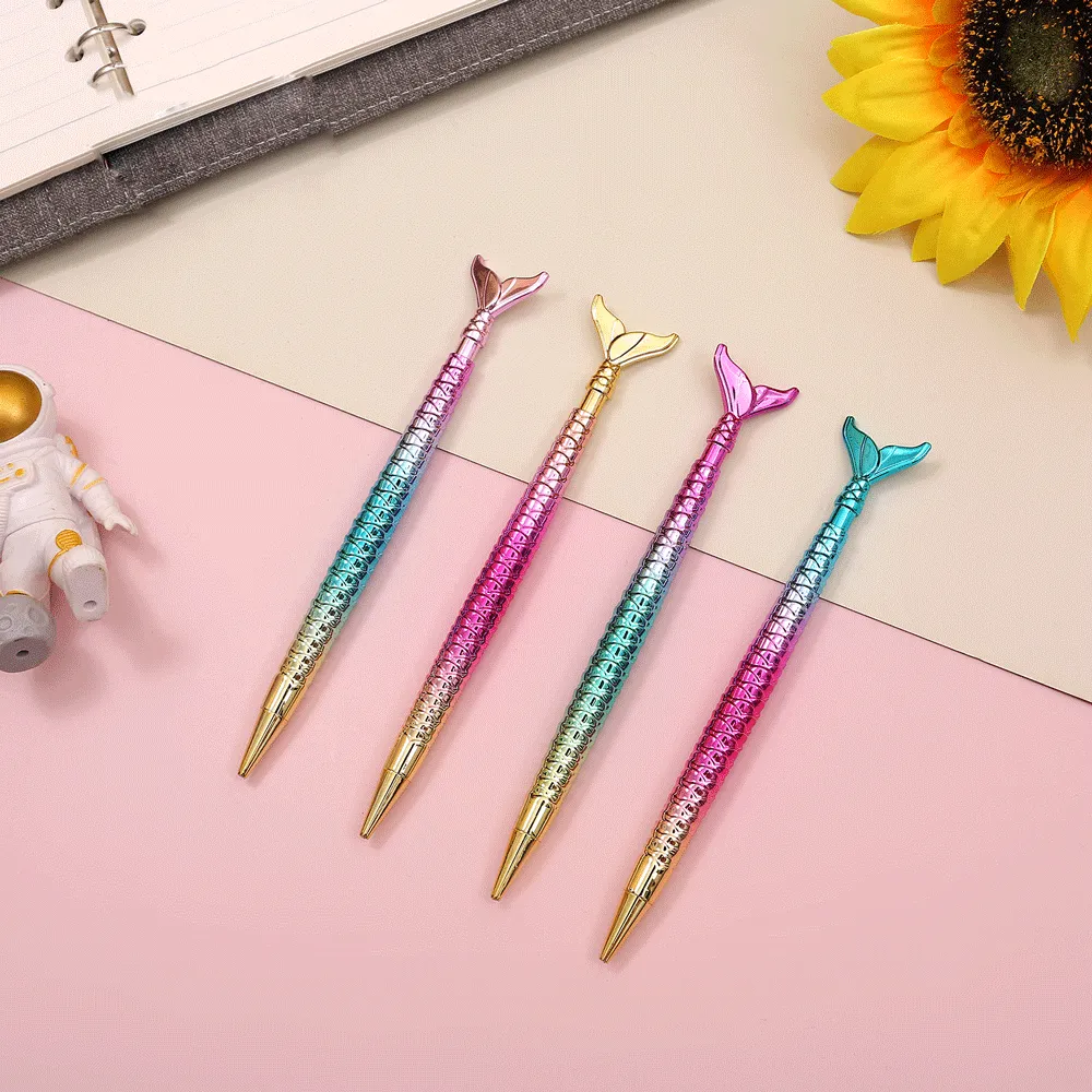 Metallic Rainbow Mermaid Tail Mechanical Pencil