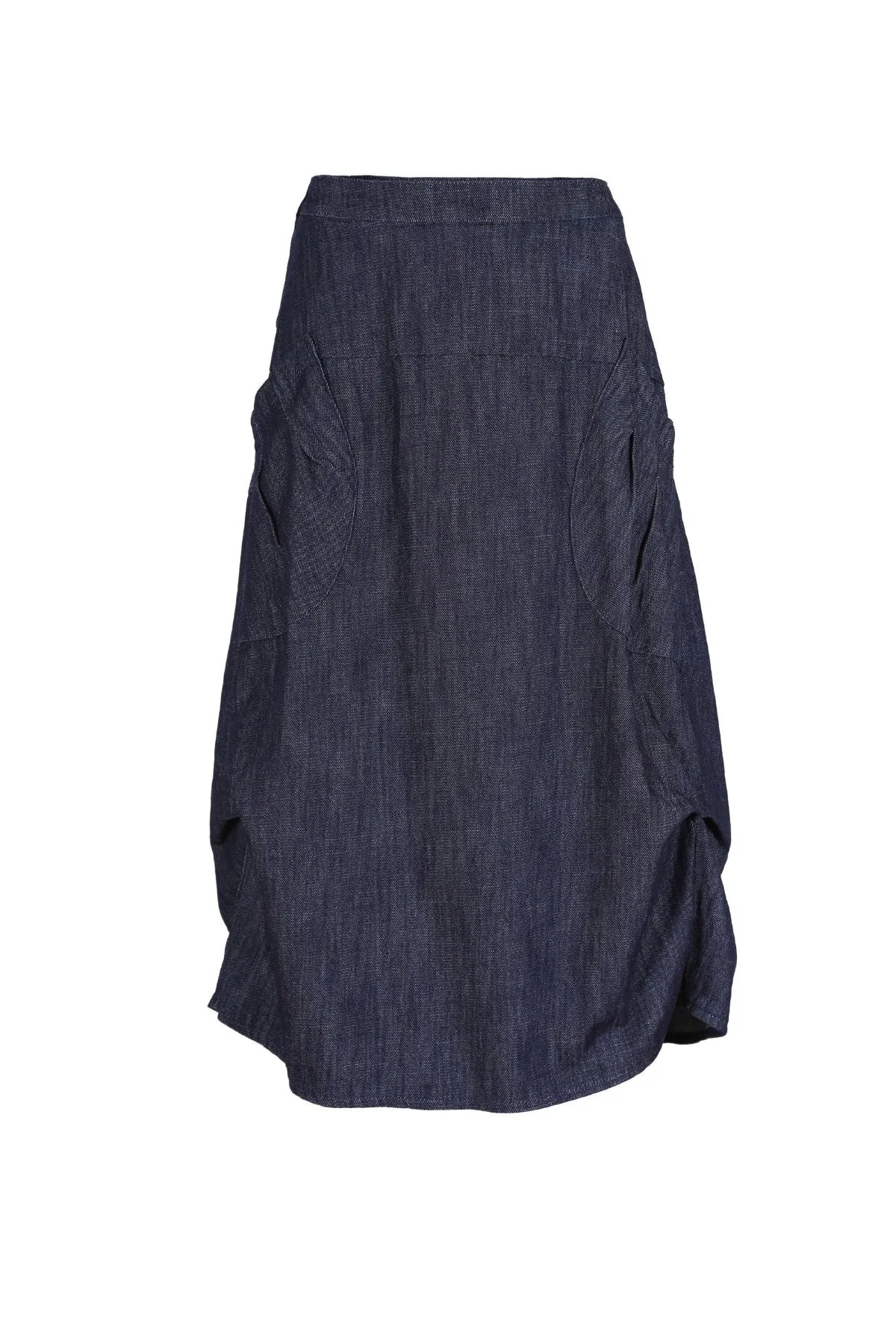 Milwaukee Classic Denim Skirt Dark Wash