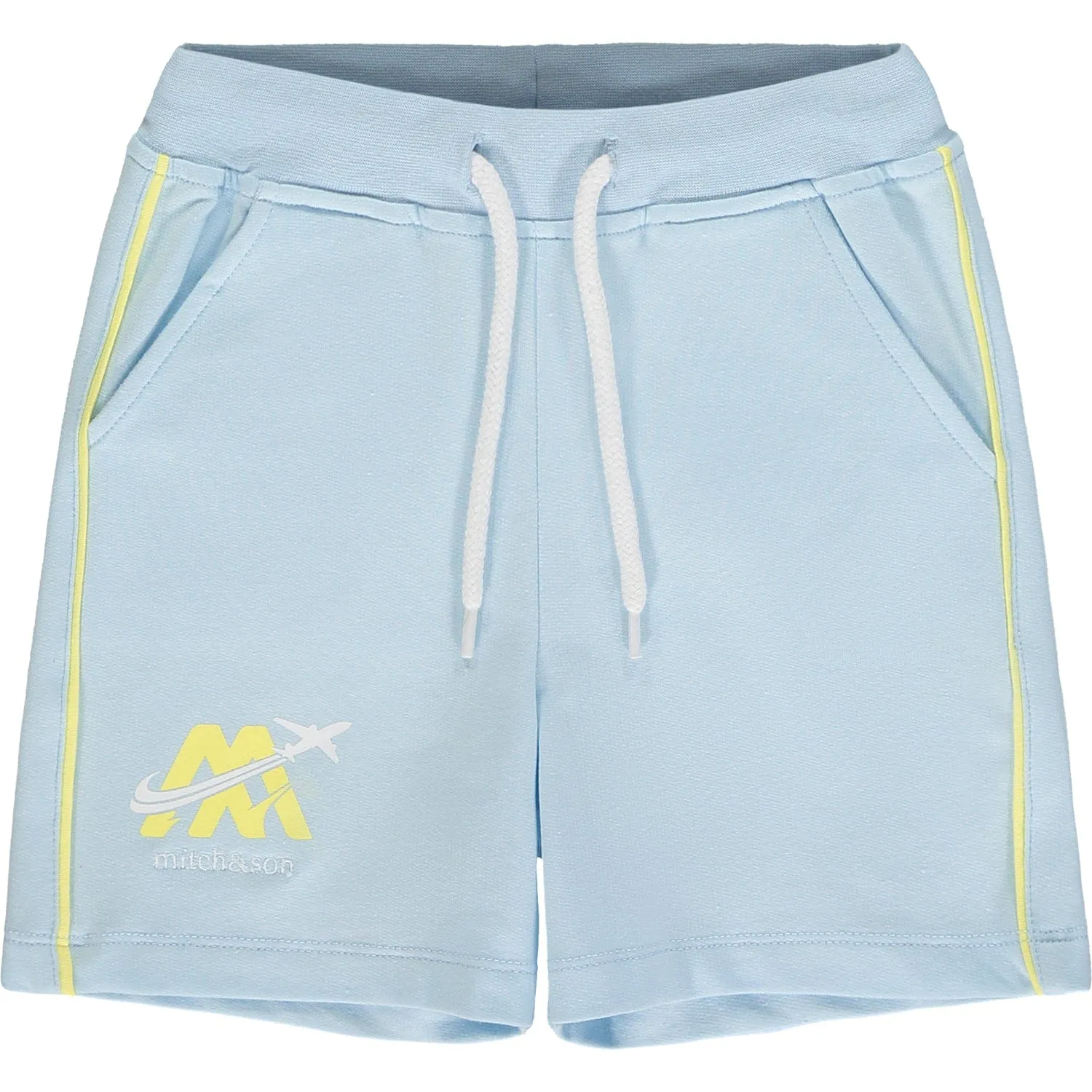 MITCH & SON - Justin A Time To Fly Sweat Short Set - Sky Blue