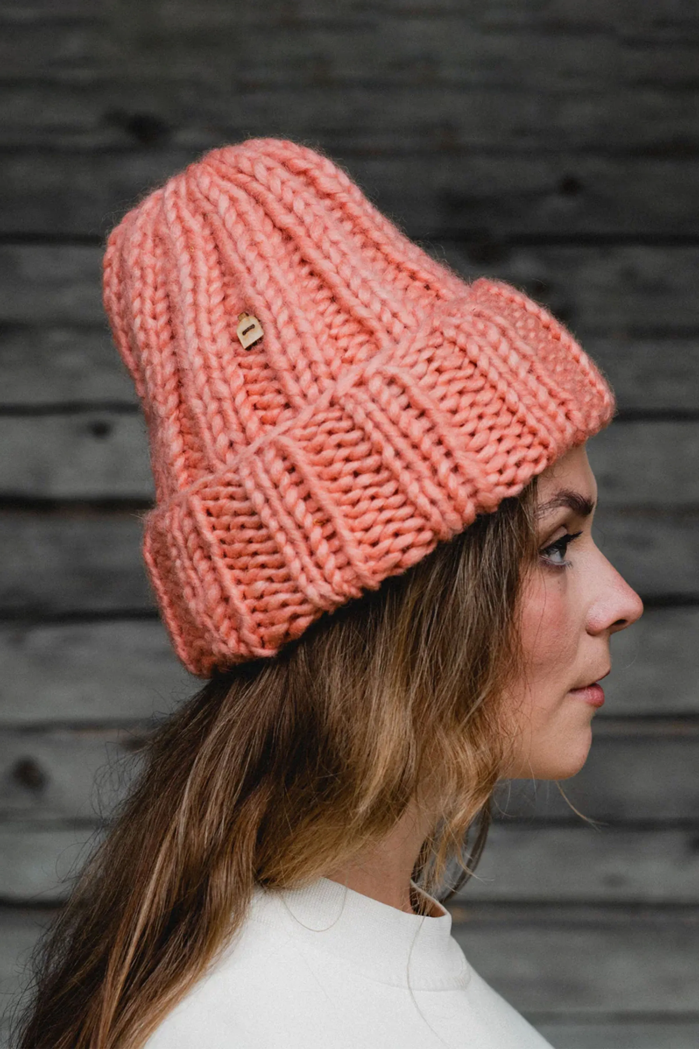 Muffi Beanie (Peach)