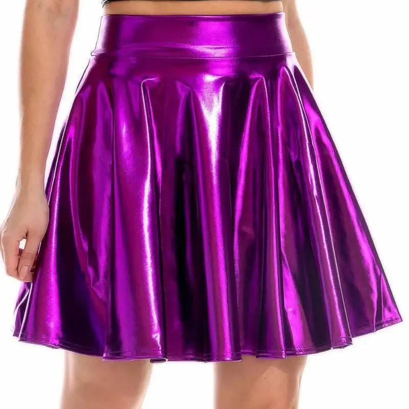 Night Club Stage Performance Pleated Skirt