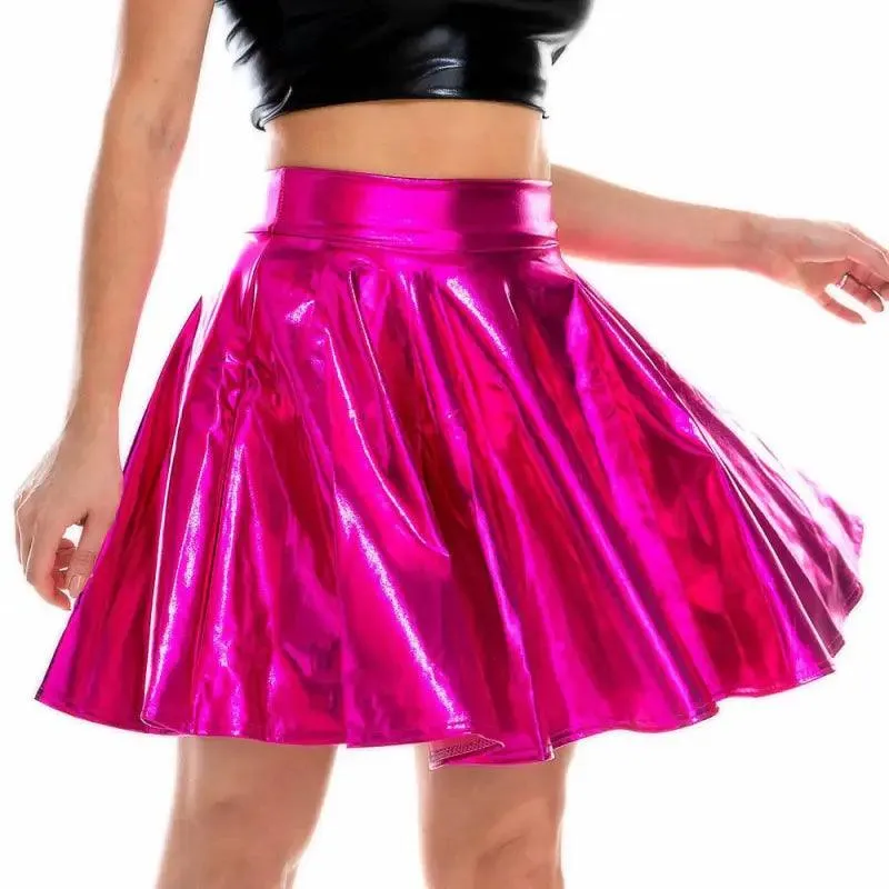 Night Club Stage Performance Pleated Skirt