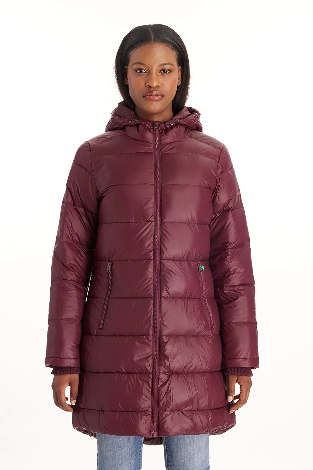 Nylon Down Winter Parka