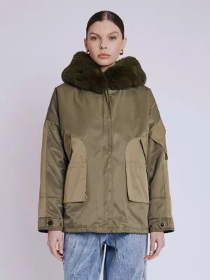 Parka 19marilou6ude Khaki