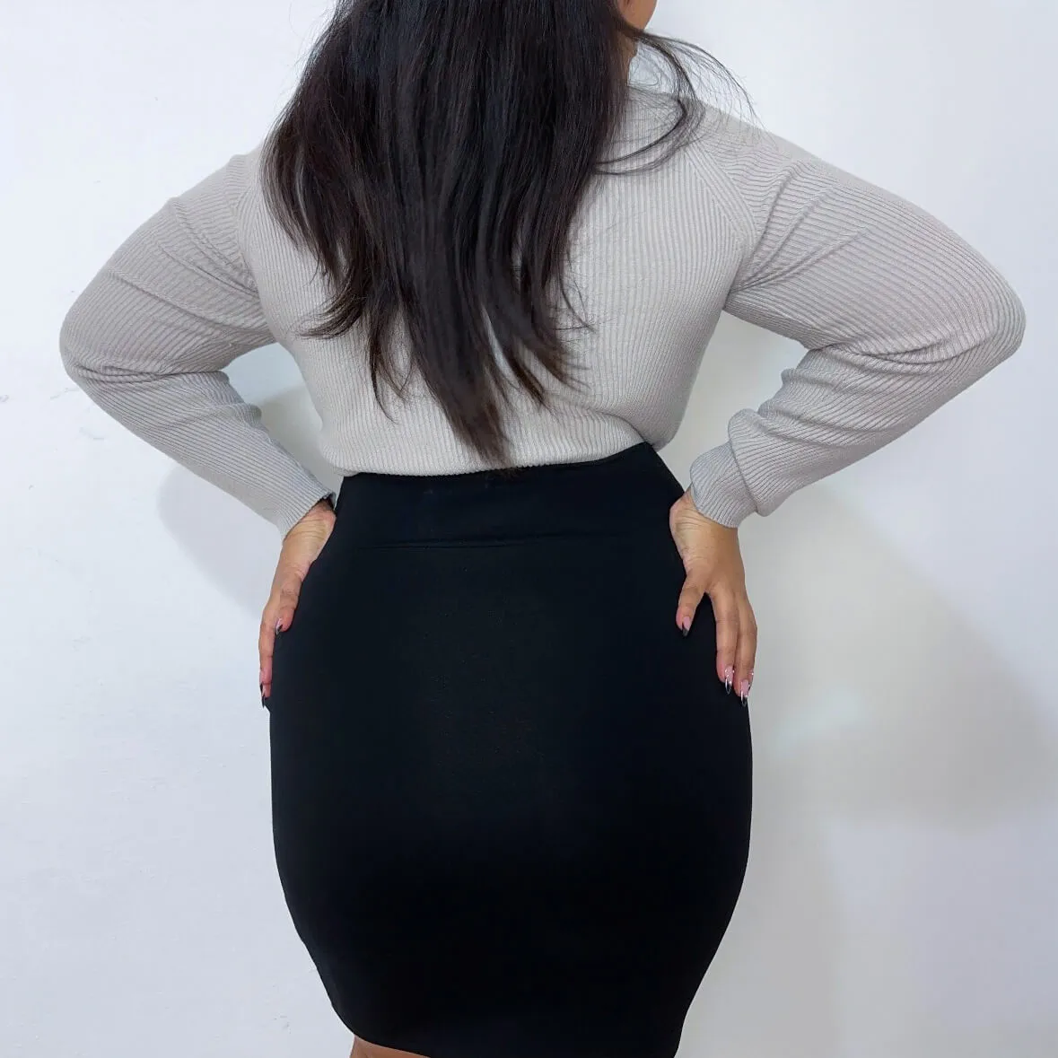 Pencil Skirt - Black (V2)