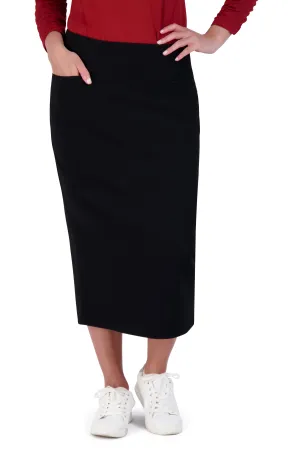 Perfect Fit Pencil Skirt 29" - Black