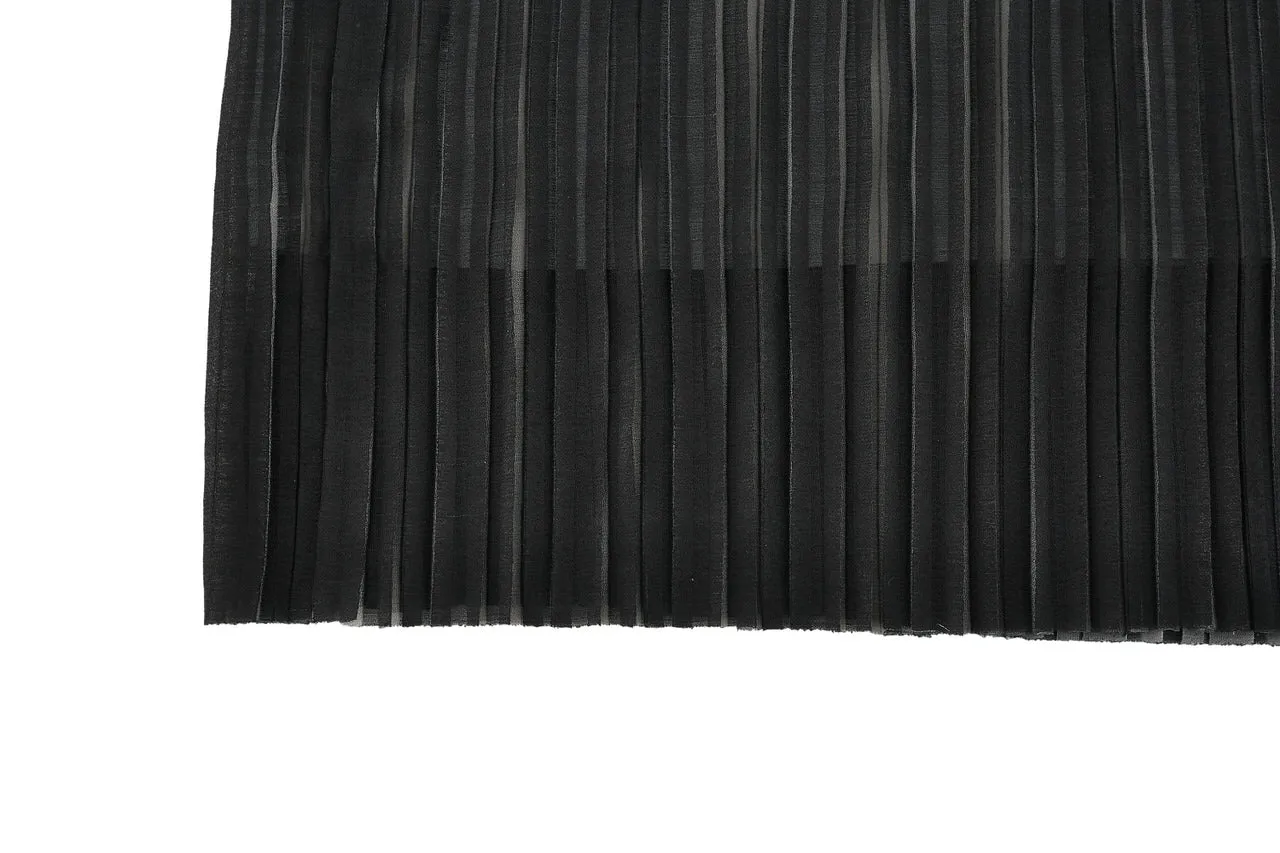 Pleated Flare Skirt