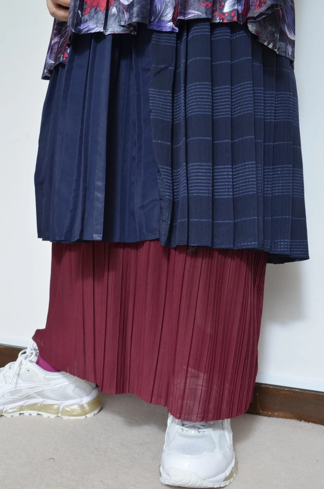 PLEATED SKIRT 01 / B