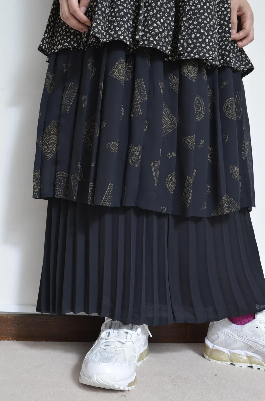 PLEATED SKIRT 01 / C