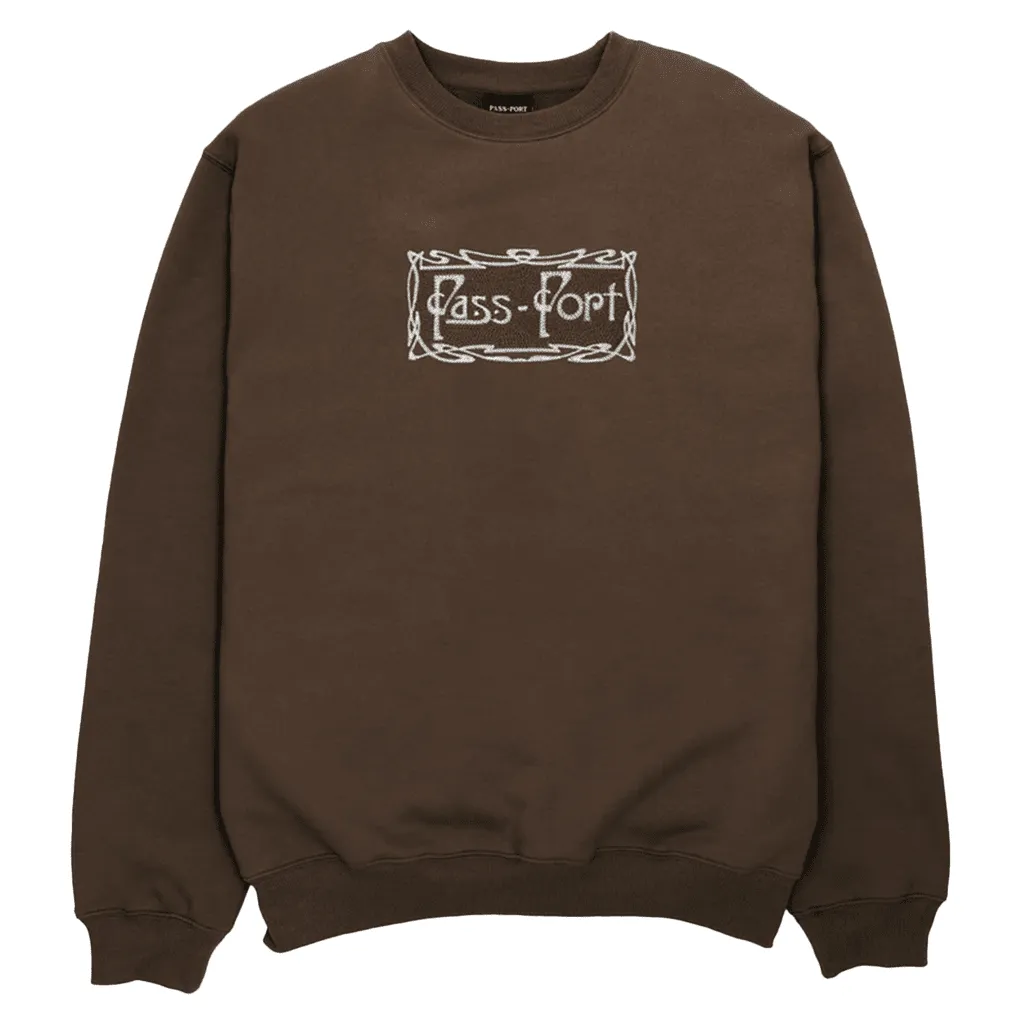 Plume crewneck - Bark