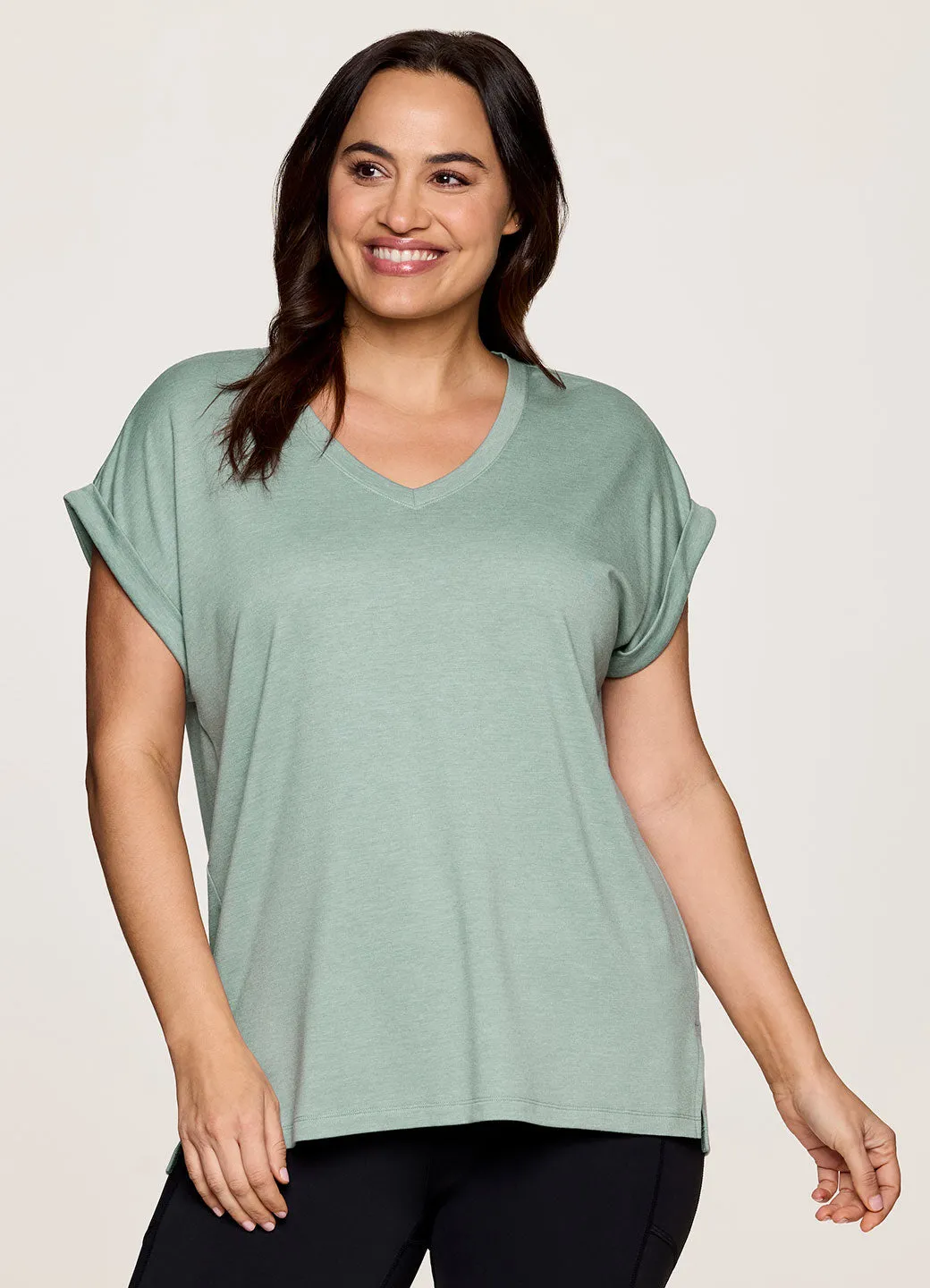 Plus Everyday V-Neck Tunic