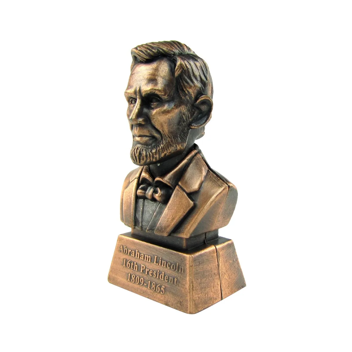 President Abraham Lincoln Die Cast Bust Pencil Sharpener