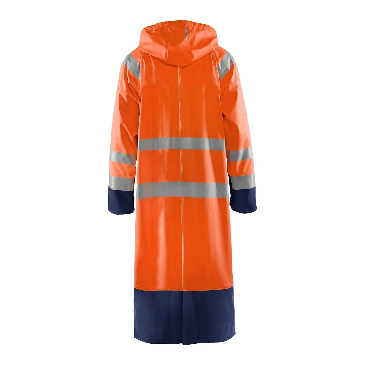 Rain&#x20;Coat&#x20;High&#x20;Vis&#x20;Level&#x20;1&#x20;4325&#x20;High&#x20;Vis&#x20;Geel&#x2F;Marine&#x20;-&#x20;Bl&#xE5;kl&#xE4;der