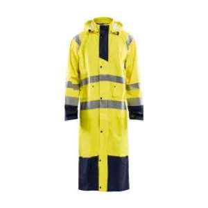 Rain&#x20;Coat&#x20;High&#x20;Vis&#x20;Level&#x20;1&#x20;4325&#x20;High&#x20;Vis&#x20;Geel&#x2F;Marine&#x20;-&#x20;Bl&#xE5;kl&#xE4;der