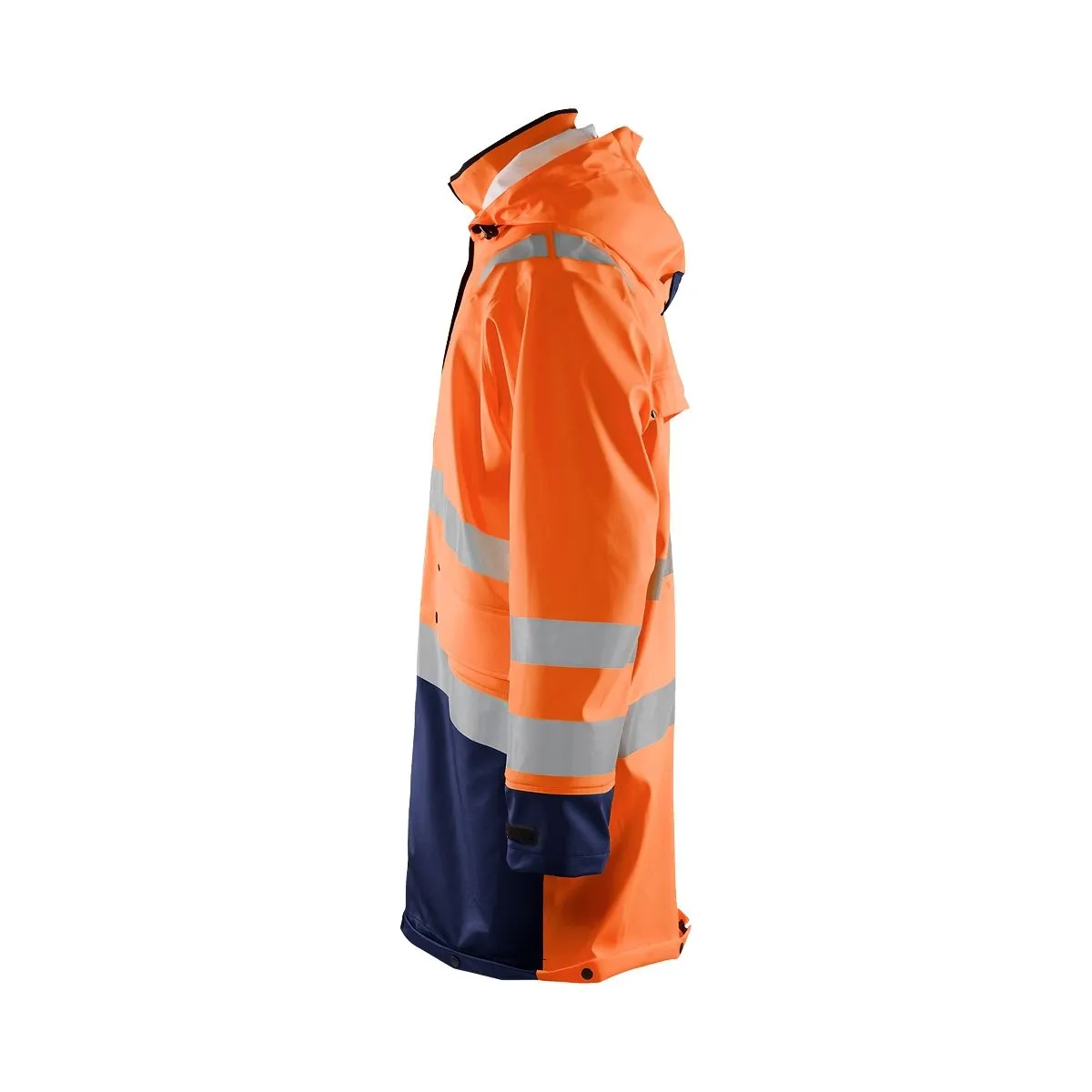 Rain&#x20;Coat&#x20;High&#x20;Vis&#x20;Level&#x20;2&#x20;4306&#x20;High&#x20;Vis&#x20;Oranje&#x20;-&#x20;Bl&#xE5;kl&#xE4;der