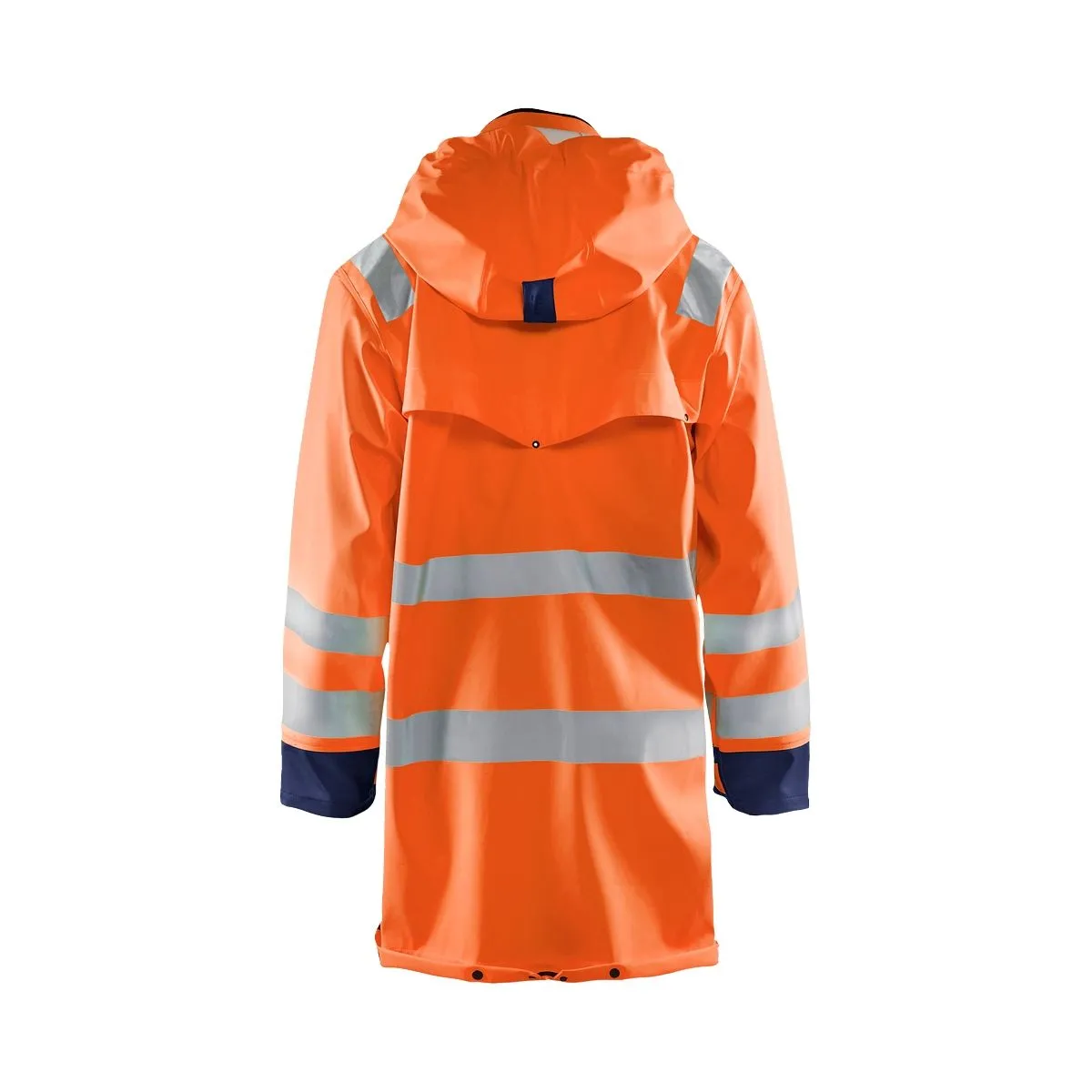 Rain&#x20;Coat&#x20;High&#x20;Vis&#x20;Level&#x20;2&#x20;4306&#x20;High&#x20;Vis&#x20;Oranje&#x20;-&#x20;Bl&#xE5;kl&#xE4;der