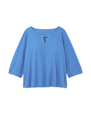 Romeo Keyhole Top | Royal Blue