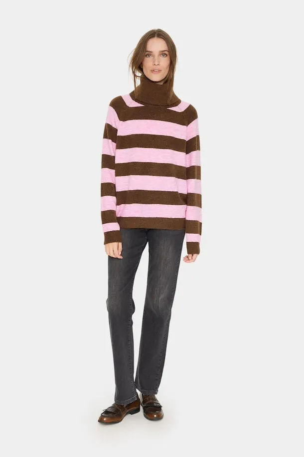 Saint Tropez Garbie Round Neck Jumper - Chateau Nuthach