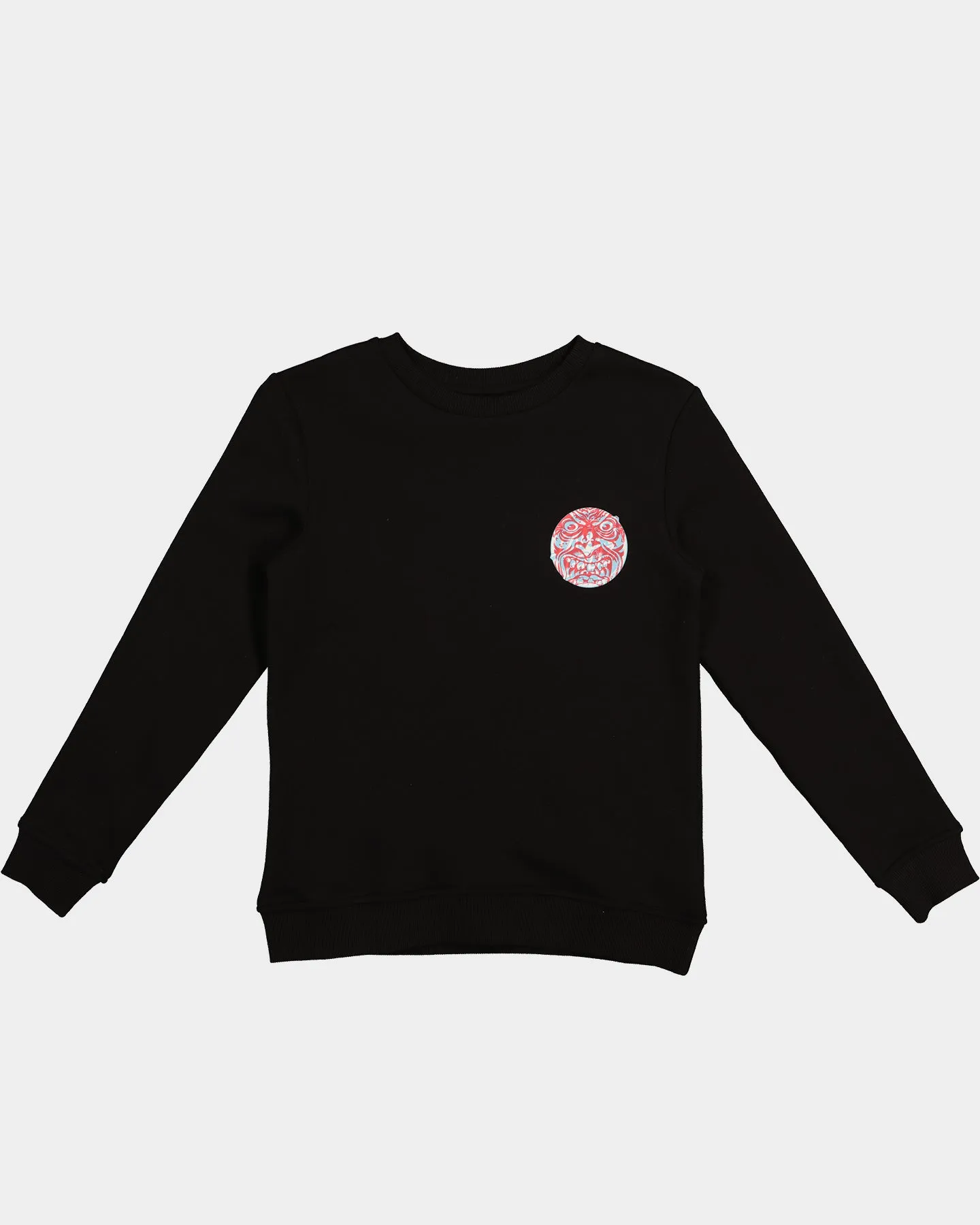 Santa Cruz Kids' Decoder Roskopp Crewneck Black