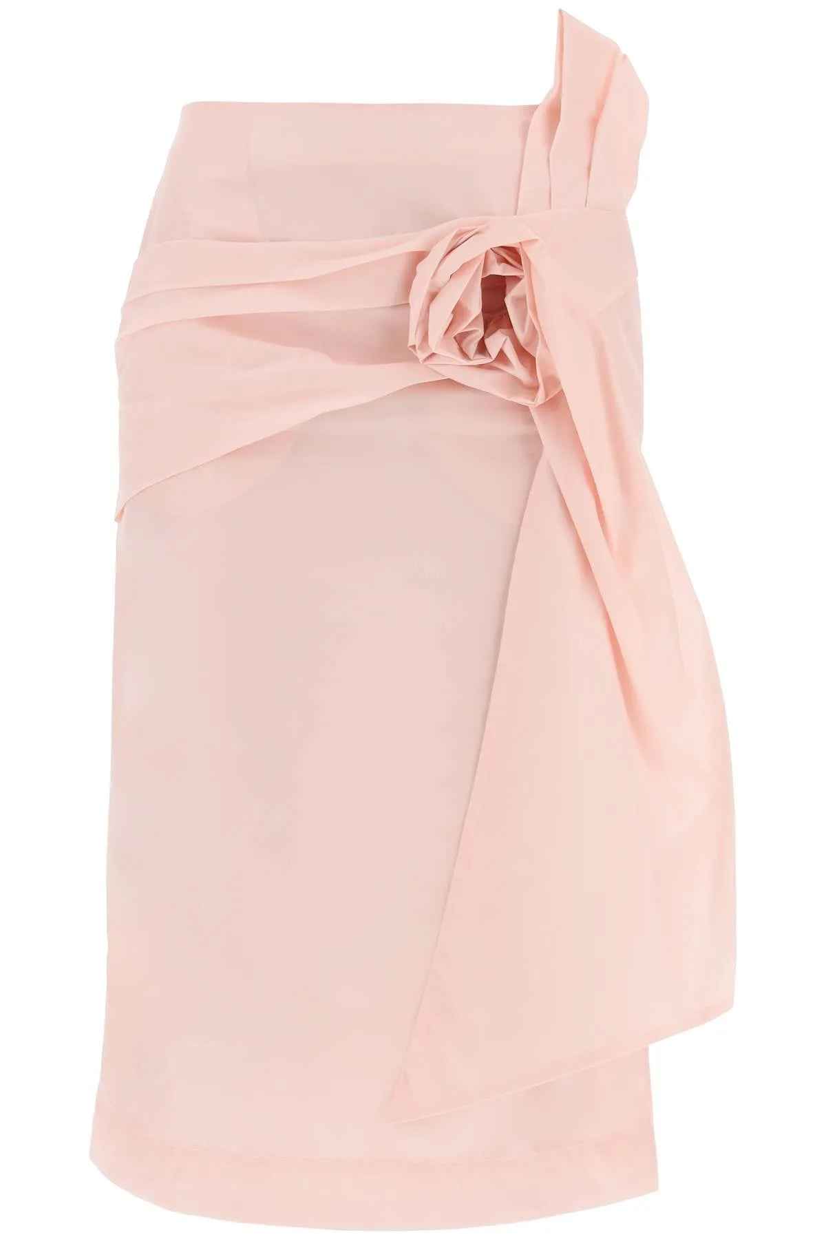 Simone rocha pencil skirt with floral applique