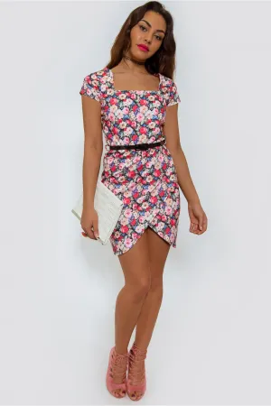 Sofia Floral Bodycon Dress