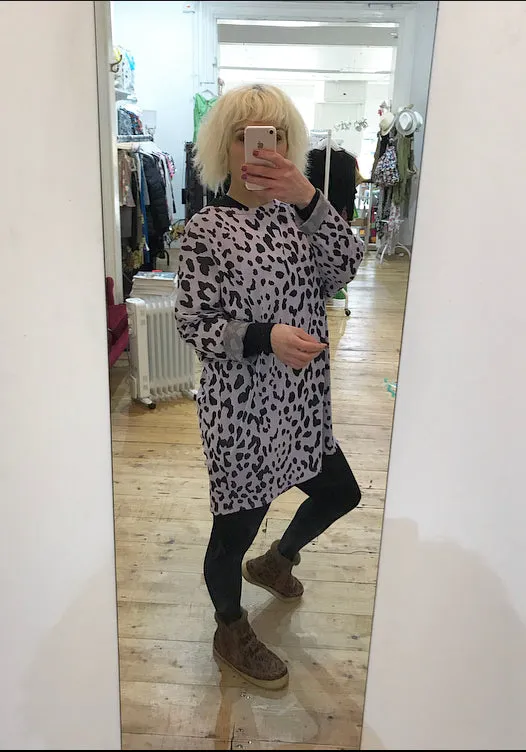 Sonya Leopard Print Dress