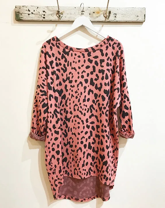 Sonya Leopard Print Dress