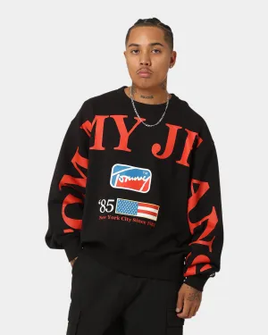 Tommy Jeans TJM Comfort Modern Sport Crewneck Black