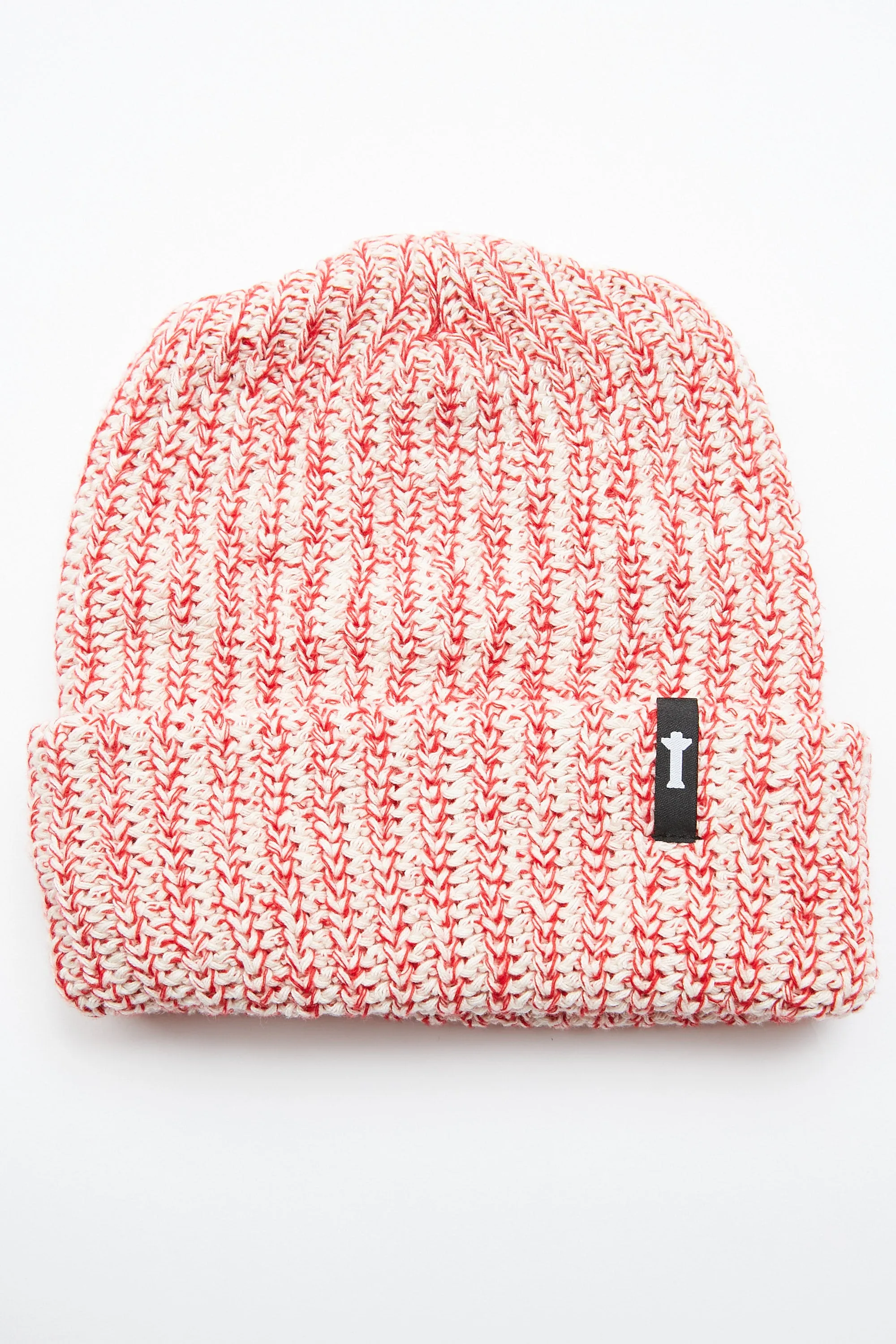 Totem Brand Co. Marled Watch Cap Beanie - Red/Heather