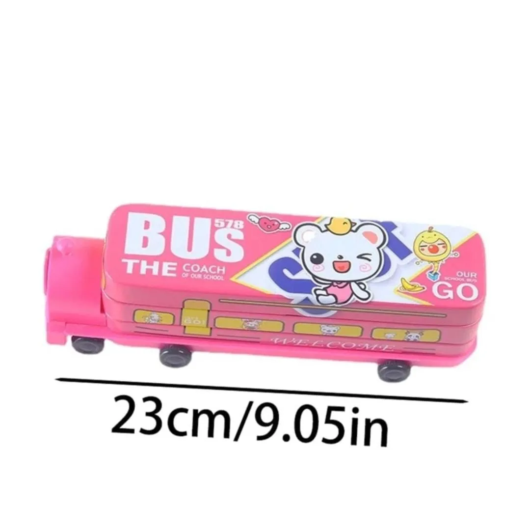 Train Engine Shape Pencil Box.