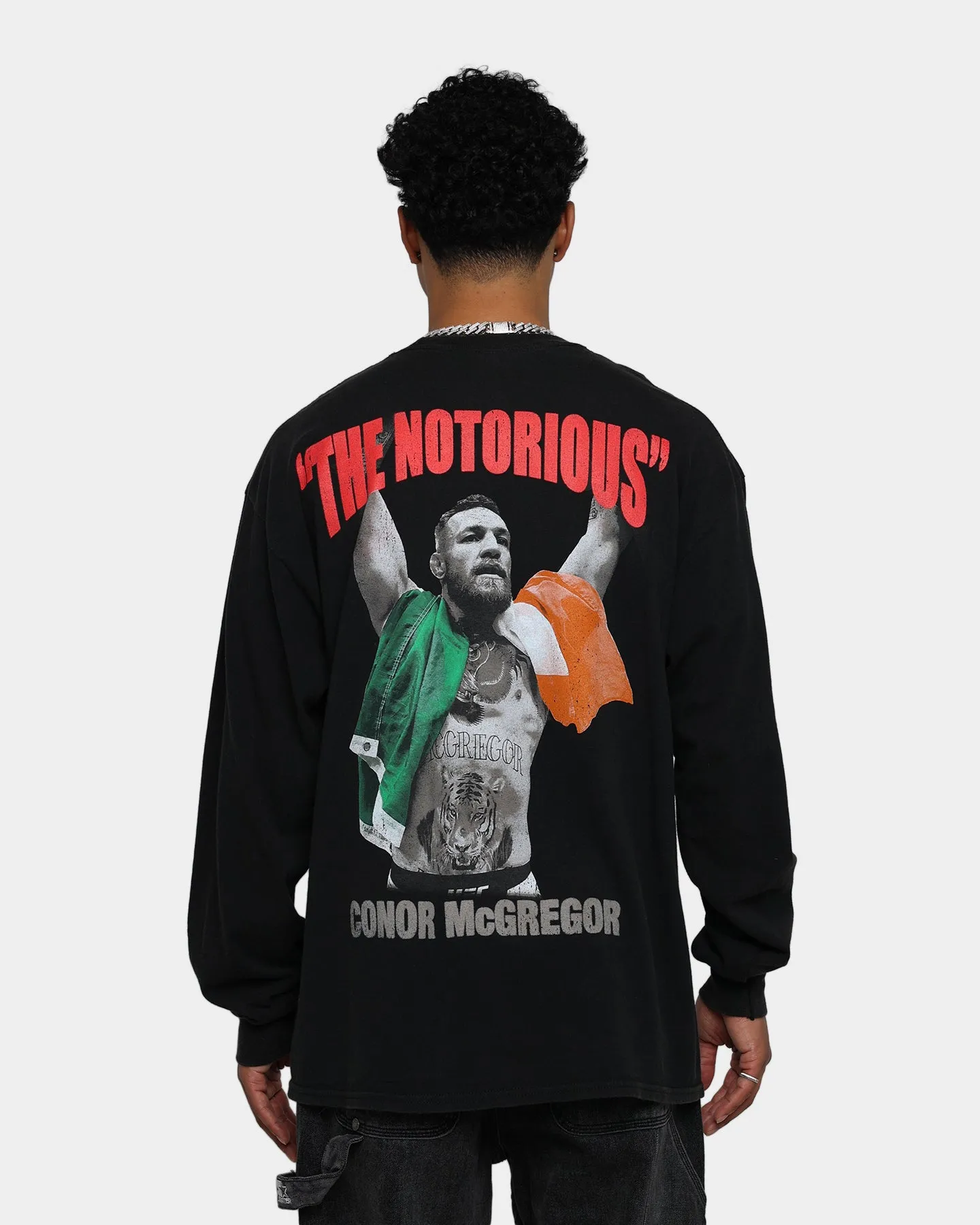 UFC By Goat Crew Conor McGregor Crewneck Black Wash