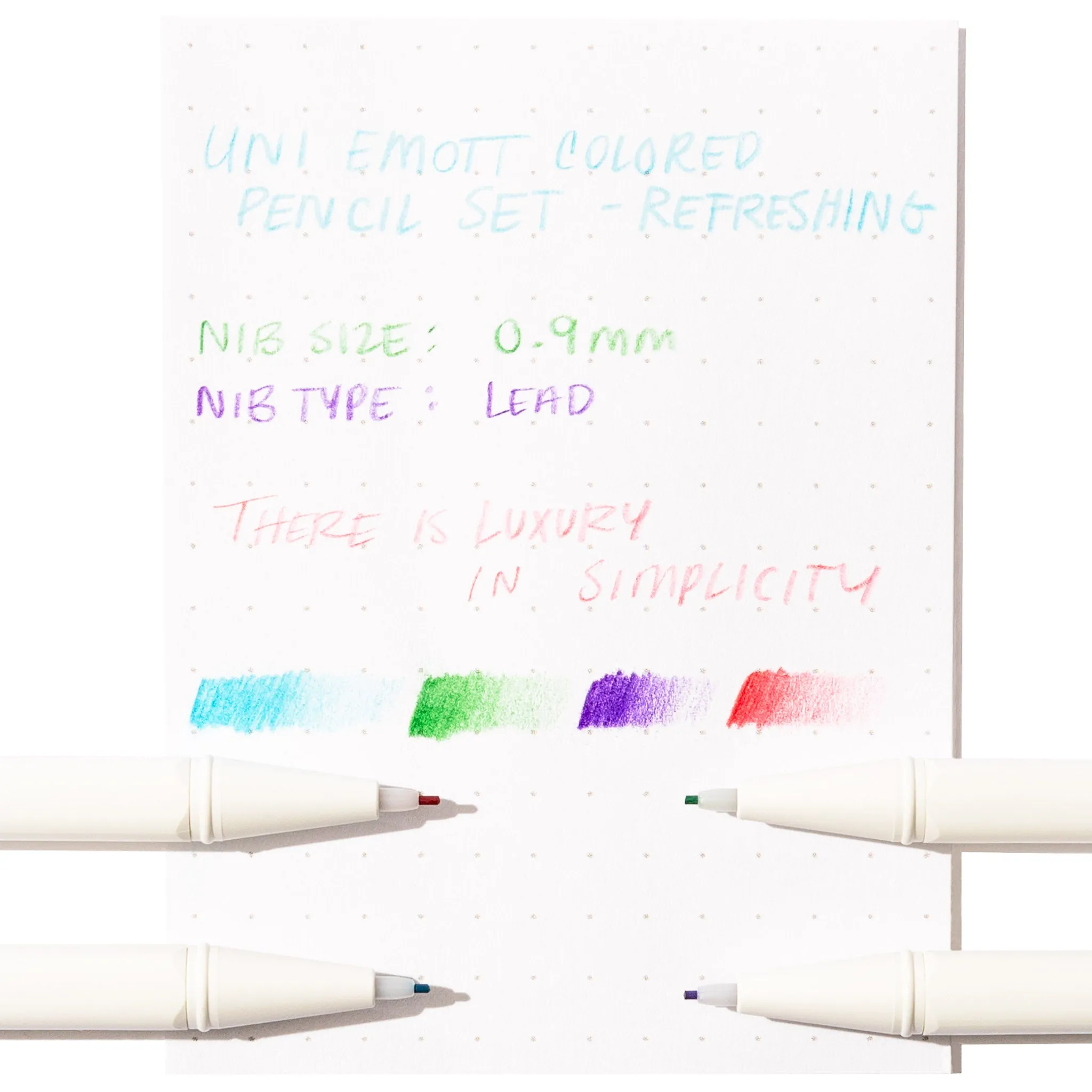 Uni Emott Colored Pencil Lead Refill