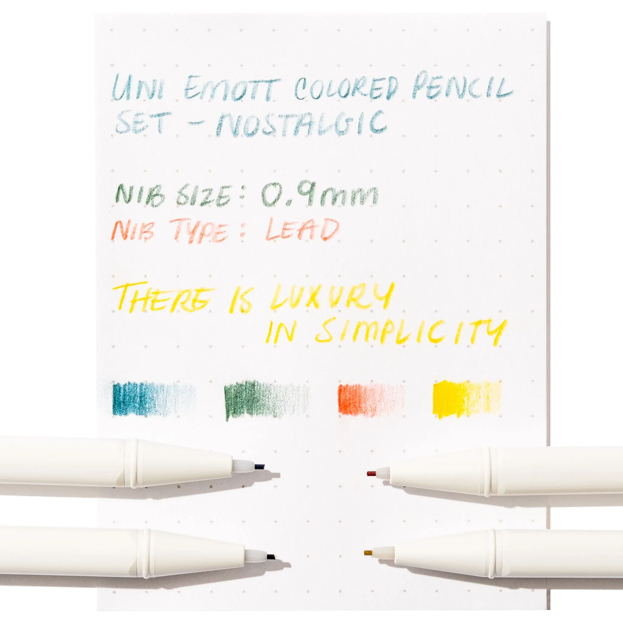 Uni Emott Colored Pencil Set