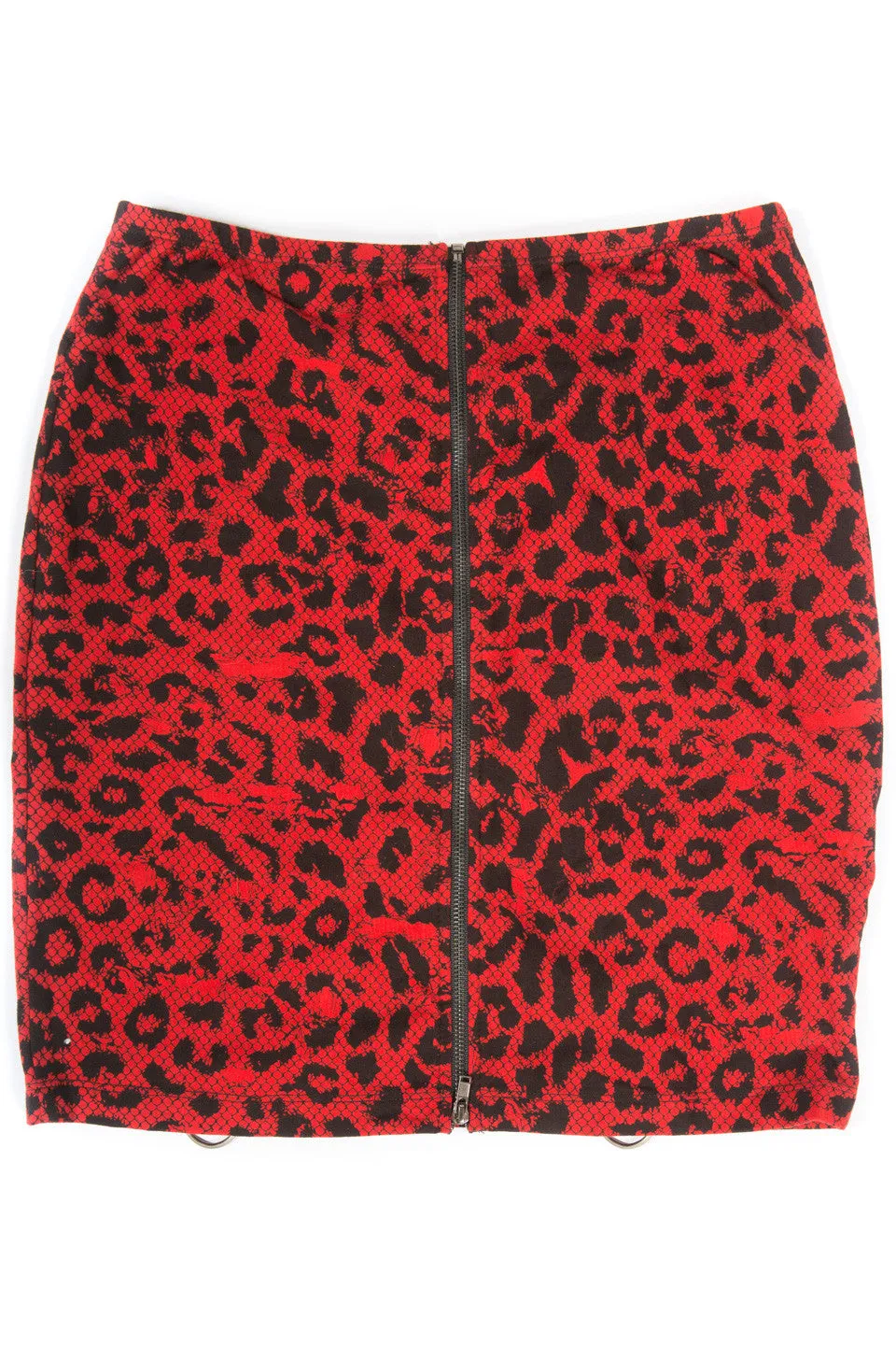 Vintage Leopard Pencil Skirt