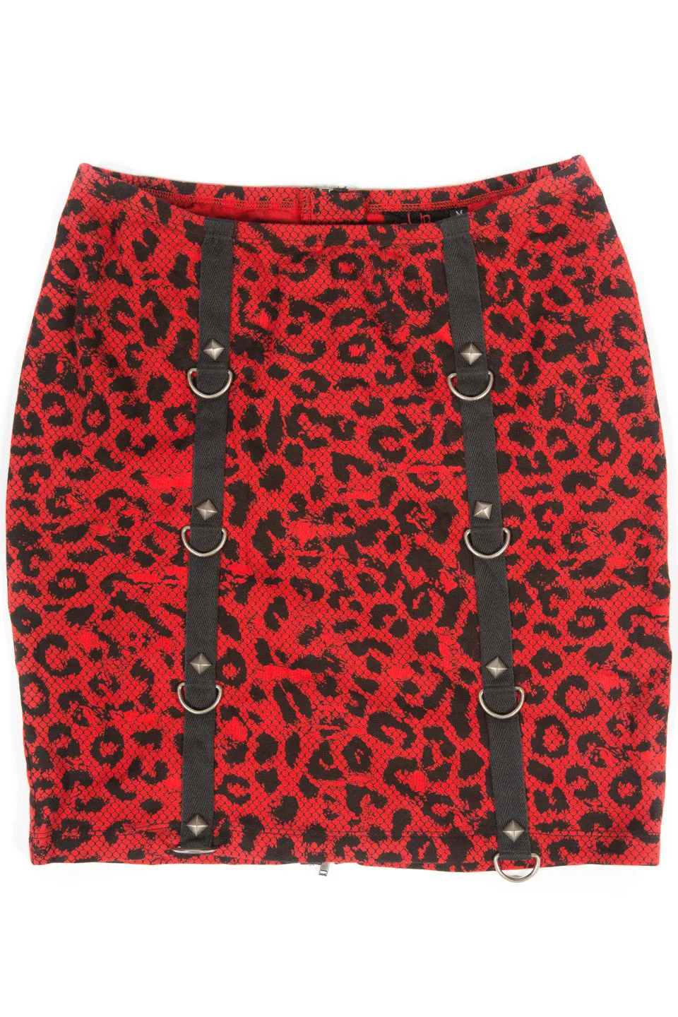 Vintage Leopard Pencil Skirt