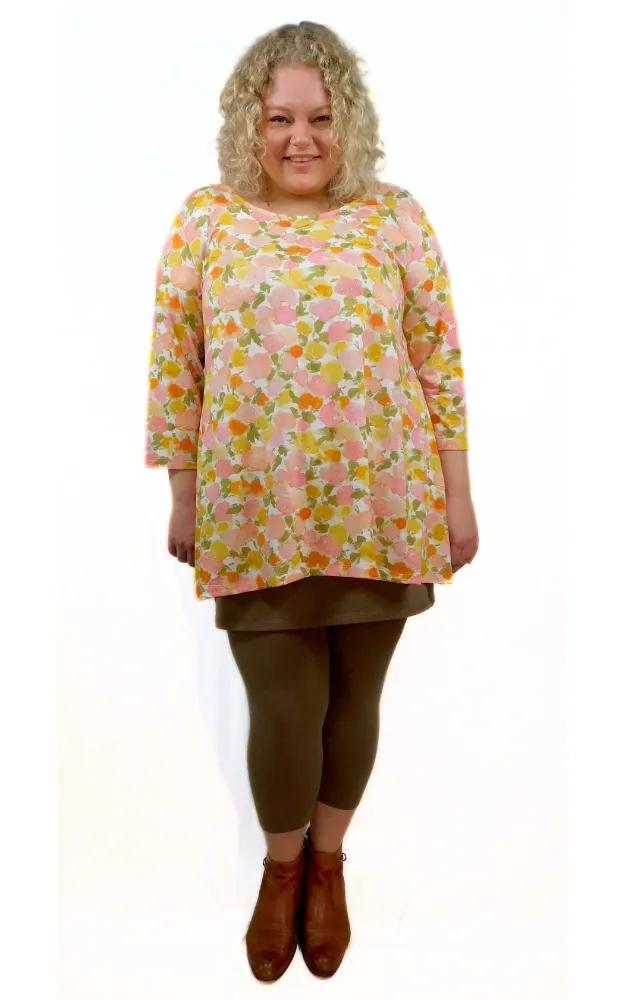 Viscose Spring Print Tunic