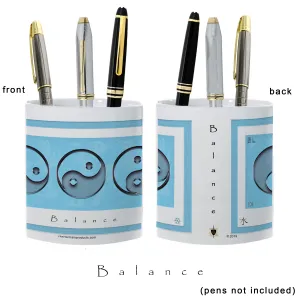 Yin Yang Pencil Holder "Water" (Balance)