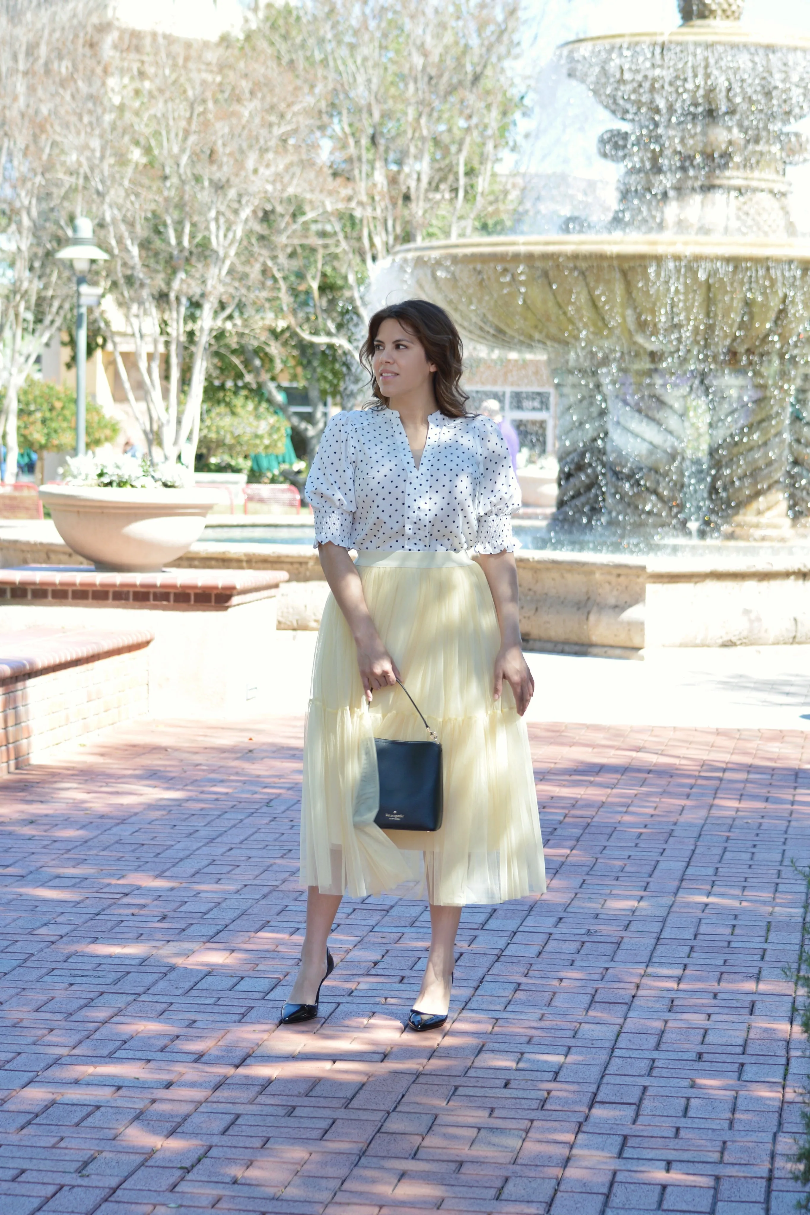 Yvonne Yellow Tulle Skirt