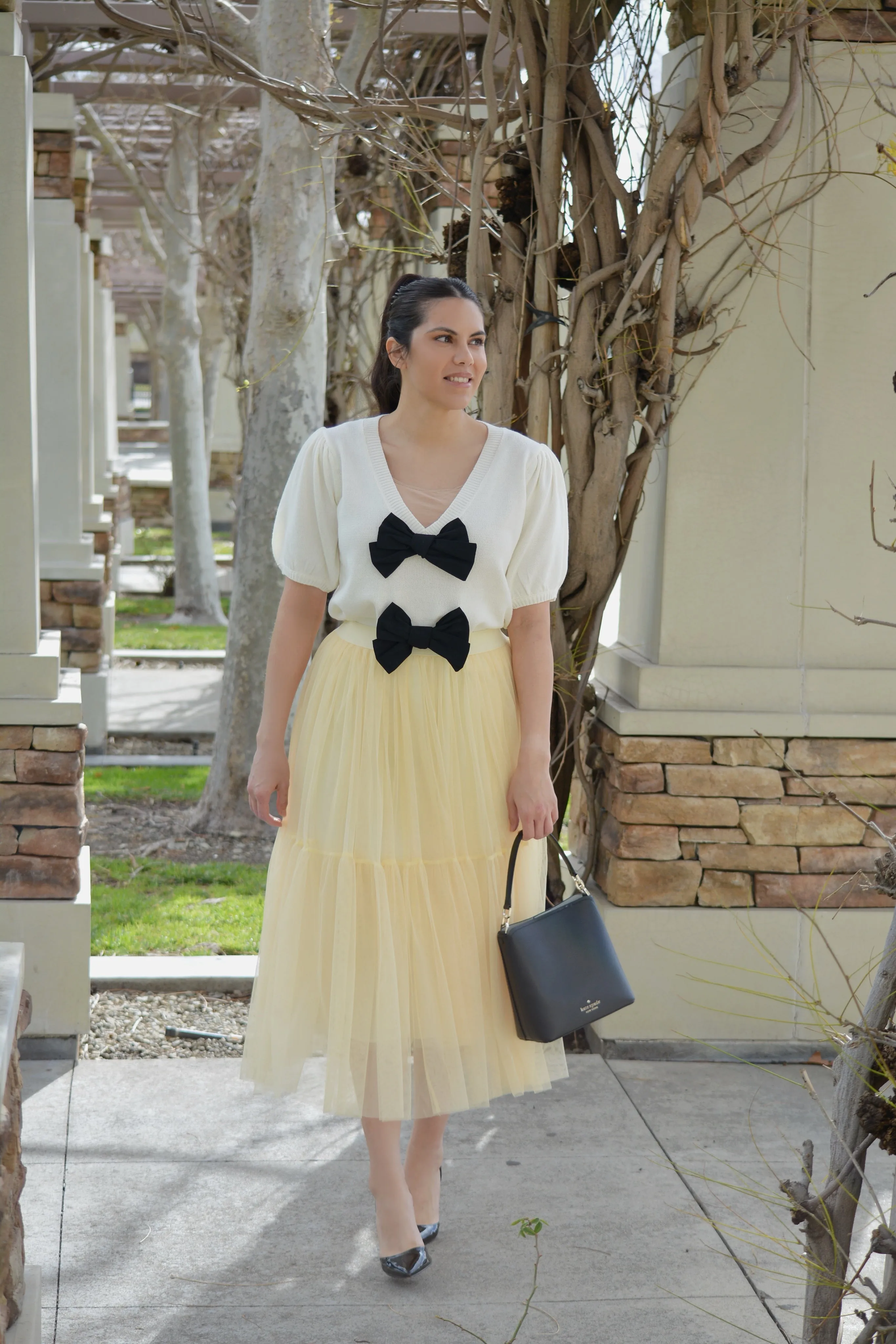 Yvonne Yellow Tulle Skirt