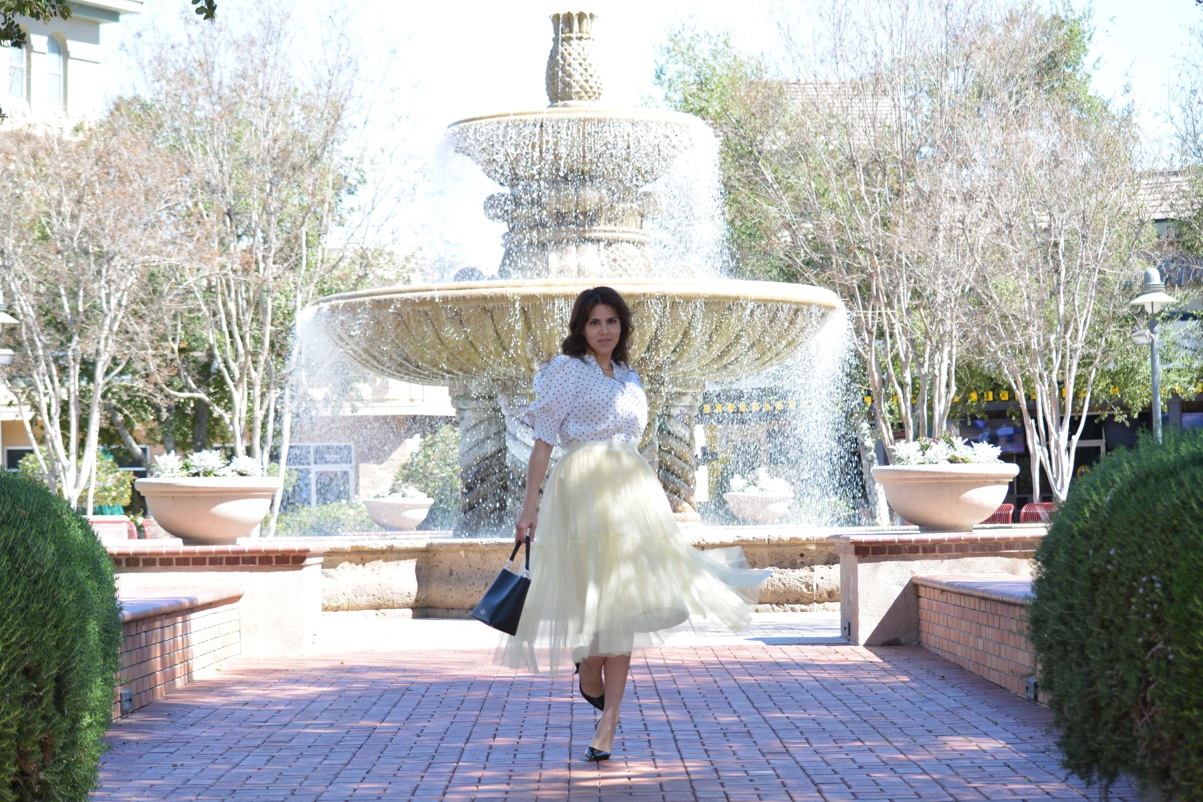 Yvonne Yellow Tulle Skirt